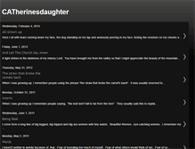 Tablet Screenshot of catherinesdaughter.blogspot.com