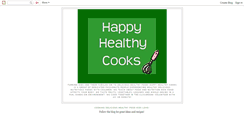 Desktop Screenshot of happyhealthycooks.blogspot.com