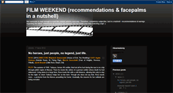 Desktop Screenshot of filmnaweekend-filmweekend.blogspot.com