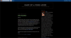 Desktop Screenshot of diaryofafoodluvah.blogspot.com