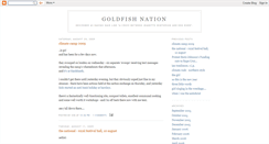 Desktop Screenshot of goldfishnation.blogspot.com