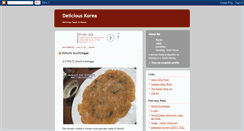 Desktop Screenshot of deliciouskorea.blogspot.com