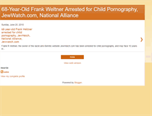 Tablet Screenshot of frank-weltner-arrested.blogspot.com