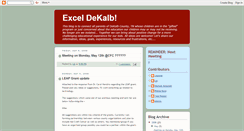 Desktop Screenshot of exceldekalb.blogspot.com