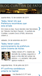 Mobile Screenshot of curitibadefato.blogspot.com