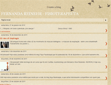 Tablet Screenshot of fernandafisioterapeuta.blogspot.com