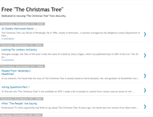 Tablet Screenshot of freethechristmastree.blogspot.com