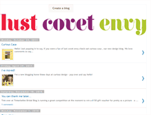 Tablet Screenshot of lustcovetenvy.blogspot.com