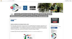 Desktop Screenshot of documentalambientalusc.blogspot.com