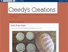 Tablet Screenshot of creedyscreations.blogspot.com