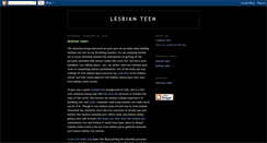 Desktop Screenshot of lesbian-teen.blogspot.com