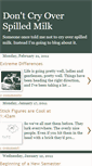 Mobile Screenshot of dontcryovermilk.blogspot.com