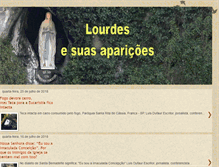 Tablet Screenshot of lourdes-150-aparicoes.blogspot.com