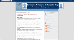 Desktop Screenshot of formacionkundaliniyoga.blogspot.com
