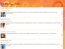 Tablet Screenshot of hazelsblogworld.blogspot.com
