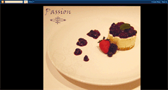 Desktop Screenshot of passionpetitfours.blogspot.com