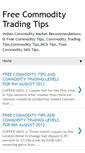 Mobile Screenshot of free-commodity-tips.blogspot.com