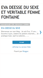 Mobile Screenshot of eva-deesse-du-sexe.blogspot.com