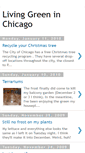 Mobile Screenshot of livinggreeninchicago.blogspot.com