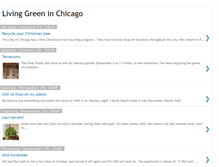 Tablet Screenshot of livinggreeninchicago.blogspot.com