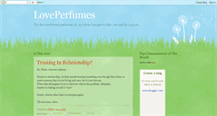 Desktop Screenshot of lovehormonperfumes.blogspot.com