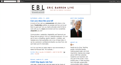 Desktop Screenshot of ericbarronlive.blogspot.com