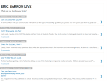 Tablet Screenshot of ericbarronlive.blogspot.com