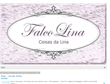 Tablet Screenshot of falcolinacoisasdalina.blogspot.com