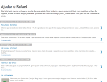 Tablet Screenshot of ajudar-o-rafael.blogspot.com