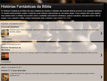 Tablet Screenshot of historiasfantasticasdabiblia.blogspot.com