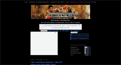 Desktop Screenshot of manny-pacquiao-vs-floyd-mayweather.blogspot.com