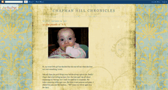 Desktop Screenshot of chapmanhillchronicles.blogspot.com