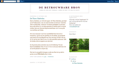 Desktop Screenshot of debetrouwbarebron.blogspot.com