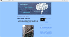 Desktop Screenshot of darkcloudbluesky.blogspot.com