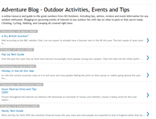 Tablet Screenshot of outdoorguide.blogspot.com