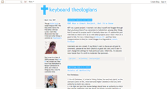 Desktop Screenshot of keyboardtheologians.blogspot.com