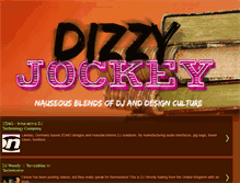 Tablet Screenshot of dizzyjockey.blogspot.com