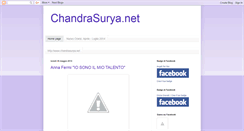 Desktop Screenshot of chandra-surya.blogspot.com