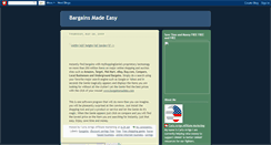 Desktop Screenshot of bargainsmadeez.blogspot.com