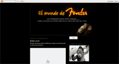 Desktop Screenshot of elmundodefender.blogspot.com