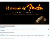 Tablet Screenshot of elmundodefender.blogspot.com