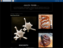 Tablet Screenshot of julesfood.blogspot.com