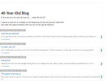 Tablet Screenshot of 40-year-oldblog.blogspot.com