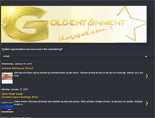Tablet Screenshot of goldentainment.blogspot.com