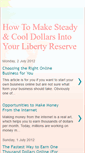 Mobile Screenshot of libertyreservesteadyincome.blogspot.com