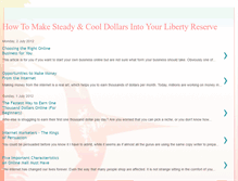 Tablet Screenshot of libertyreservesteadyincome.blogspot.com