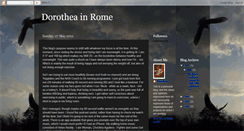 Desktop Screenshot of dorotheainrome.blogspot.com