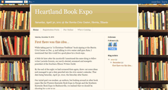 Desktop Screenshot of heartlandbookexpo.blogspot.com