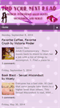 Mobile Screenshot of findyournextread.blogspot.com