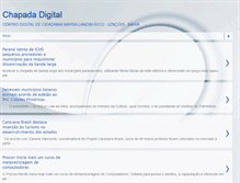 Tablet Screenshot of chapadadigital.blogspot.com